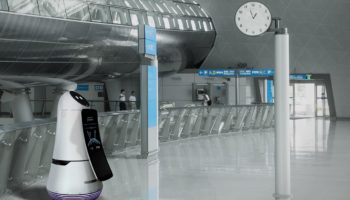 LG Airport Guide Robot 01