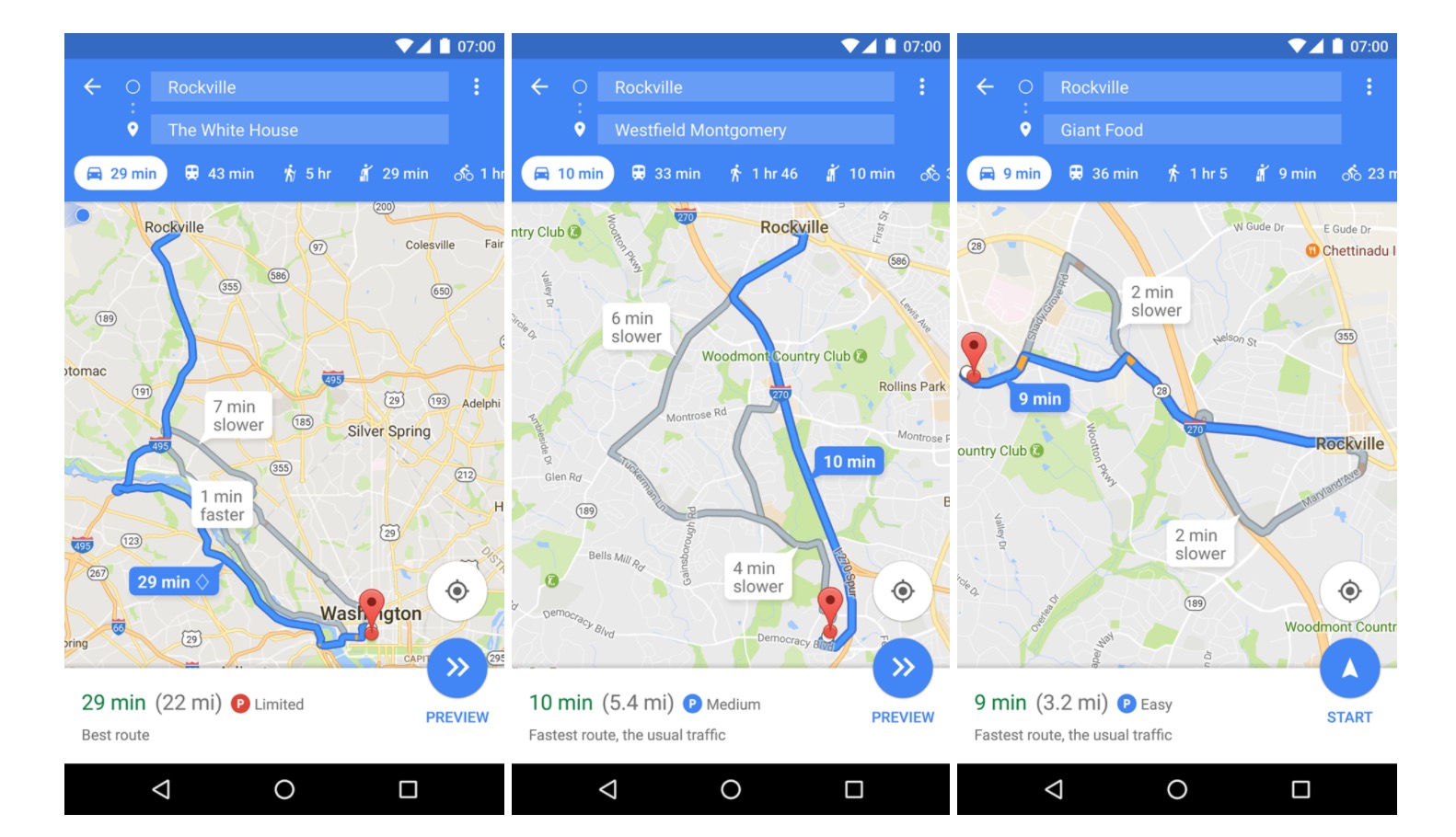 google maps information stationnement 1