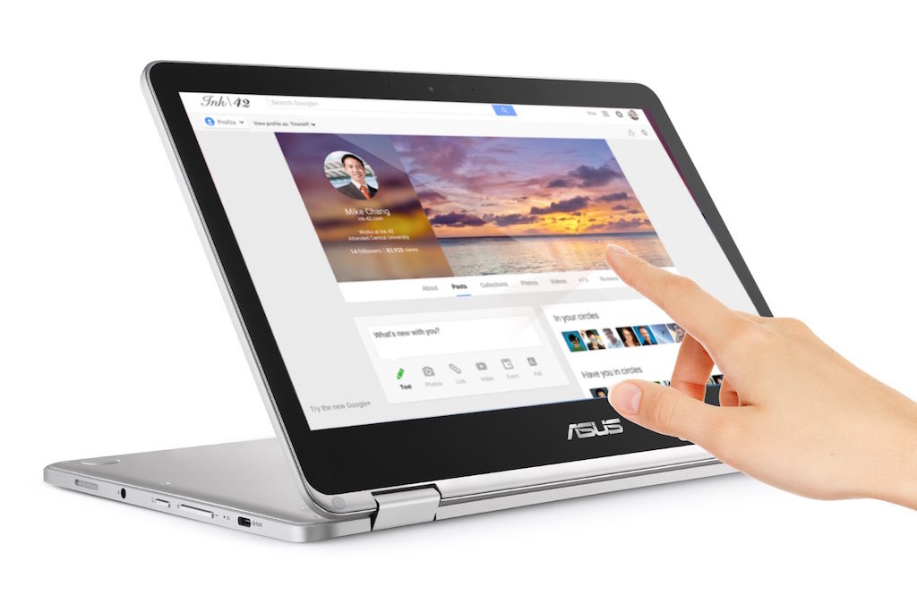 ASUS lance Chromebook Flip C302 : un Chromebook convertible premium 47 img fingertips