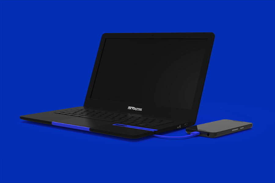 Mirabook est un ordinateur portable qui est alimenté par votre smartphone 57 mirabook 2