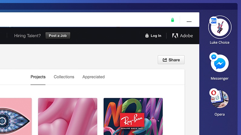 Opera Neon : un navigateur qui casse les codes pour l'avenir du Web 39 neon operacom laptop tabs
