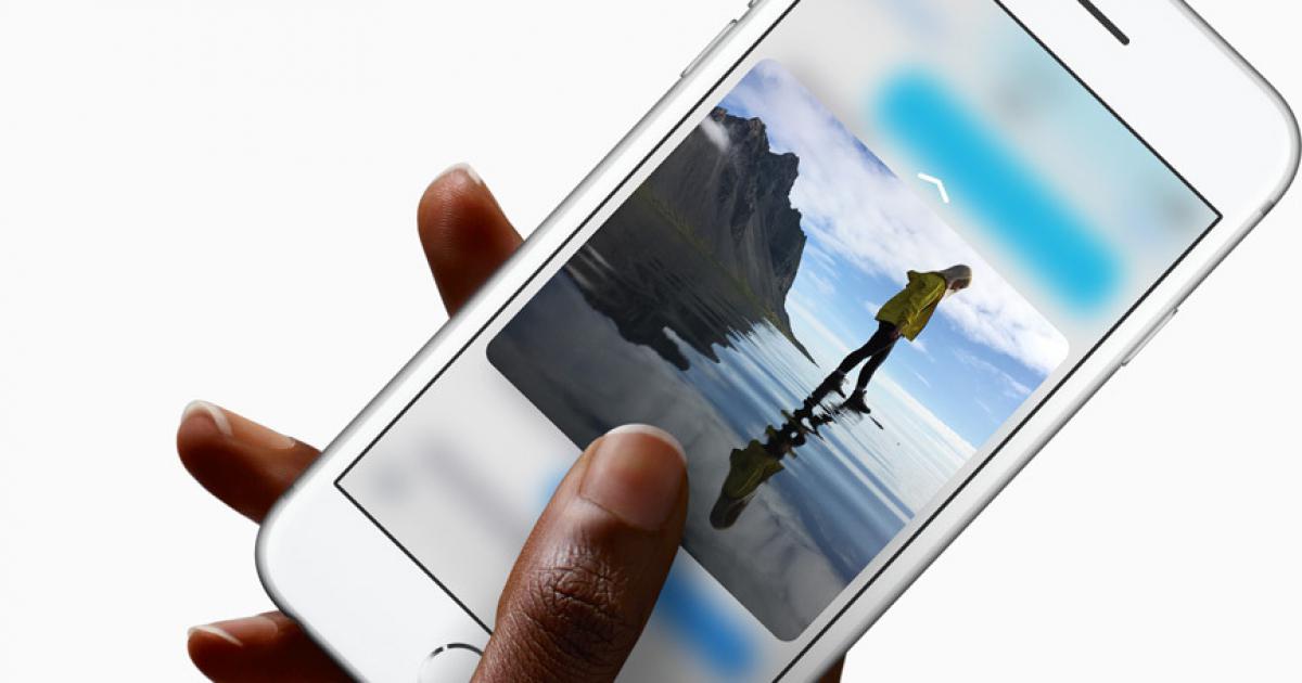 3d touch iphone 6s iphone 7 fonctionnalite