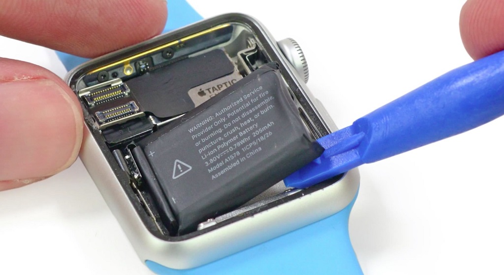 Apple Watch battery iFixit 002
