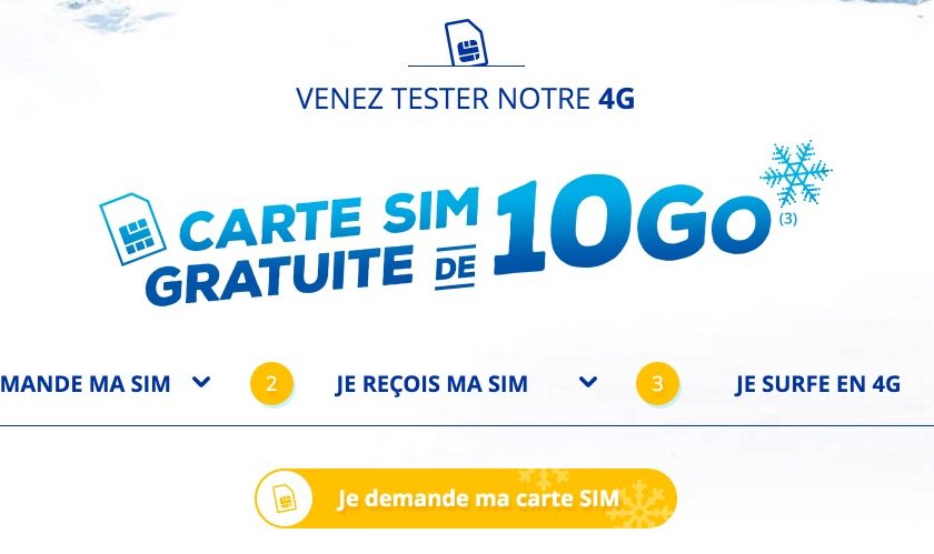 Bouygues Telecom offre gratuitement une carte SIM avec 10 Go d’internet mobile 61 Bouygues Telecom 2