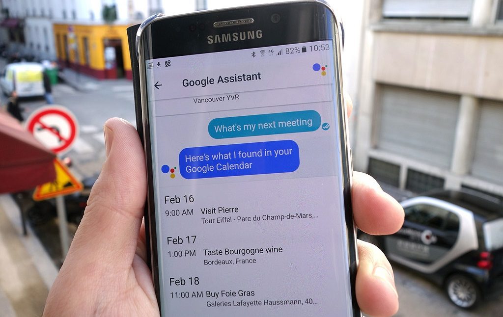 Google Assistant sur Allo