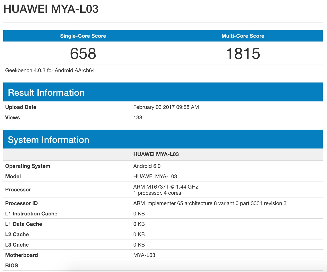 Huawei Maya benchmark