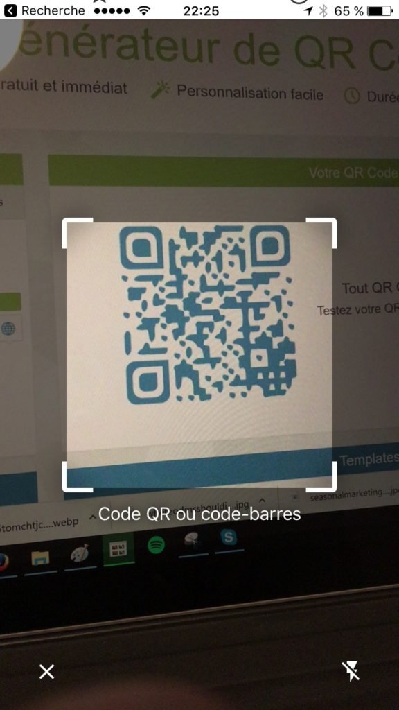 Chrome sur iOS intègre son propre scanner de QR codes et de code-barres 53 IMG 2449