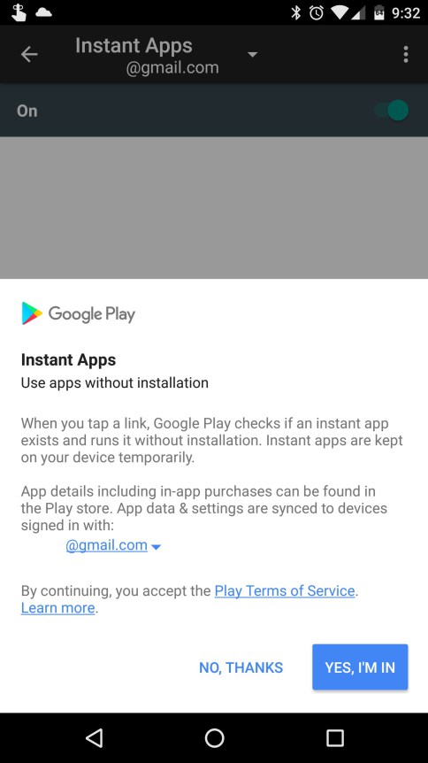 Les Instant Apps sur Android commencent à être poussées sur les smartphones 51 Instant Apps 1