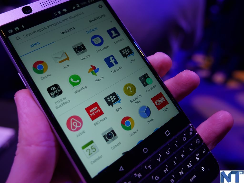 Prise en main du BlackBerry KEYone : est-ce le grand retour de la firme ? 37 P1140243