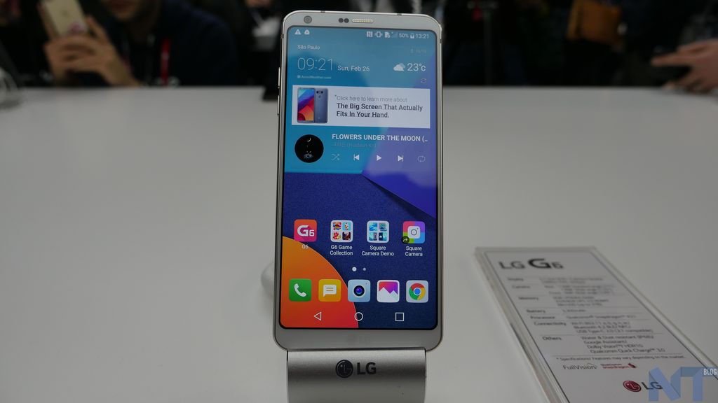 Prise en main du LG G6 : un retour en forme de la firme coréenne 50 P1140340