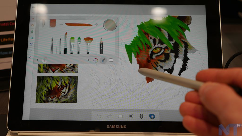 Prise en main de la tablette Galaxy Book de Samsung 51 P1140663