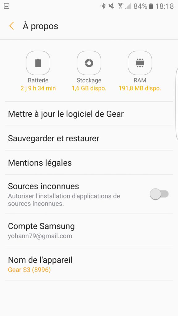 Test de la Gear S3 : incontestablement la meilleure smartwatch du marché 37 Screenshot 20170116 181832