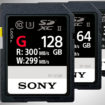 Sony SF G SD Cards