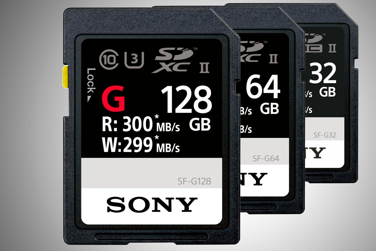 Sony SF G SD Cards