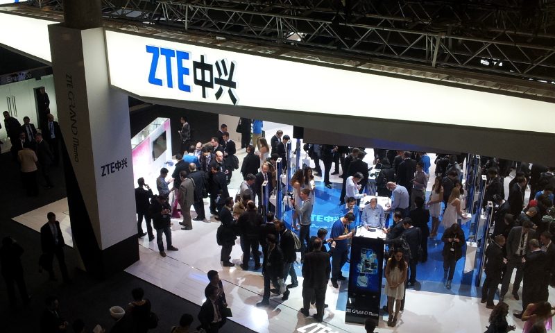 ZTE stand at MWC 2013