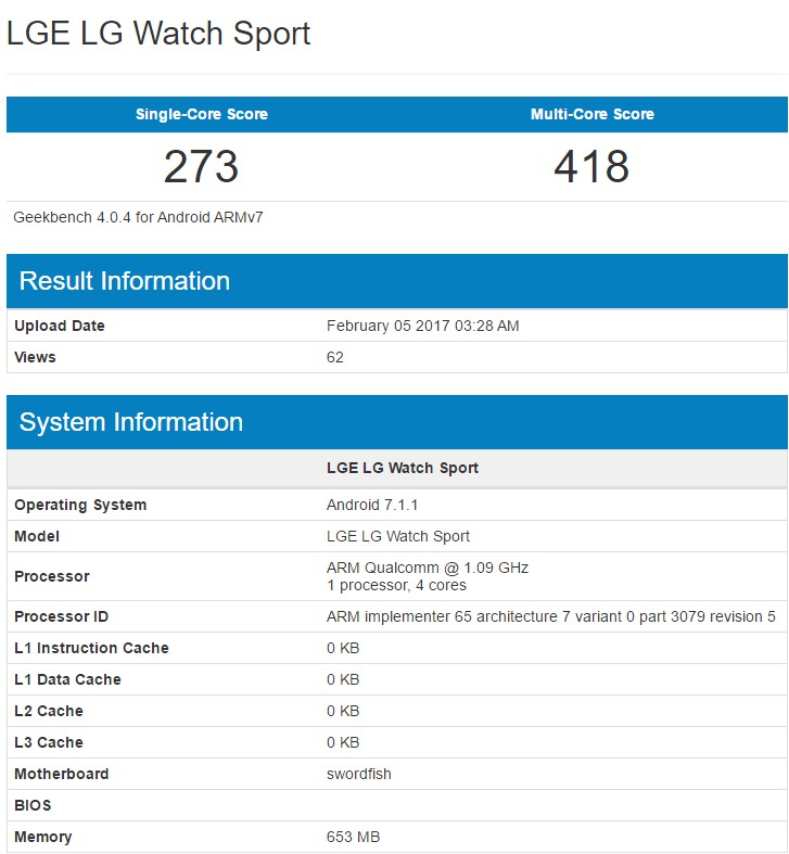 lg watch sport android wear 2 0 smartwatch spotted in benchmark 512609 3