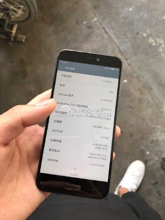 Xiaomi Mi 5c : il pourrait se vanter d'un Snapdragon 625 et 3 Go de RAM 51 mi 5c 2