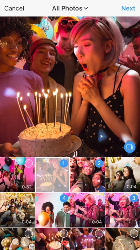 Instagram permet de publier jusqu'à 10 photos ou vidéos en une publication 53 tumblr inline oljuksjqr21svf3j7 540