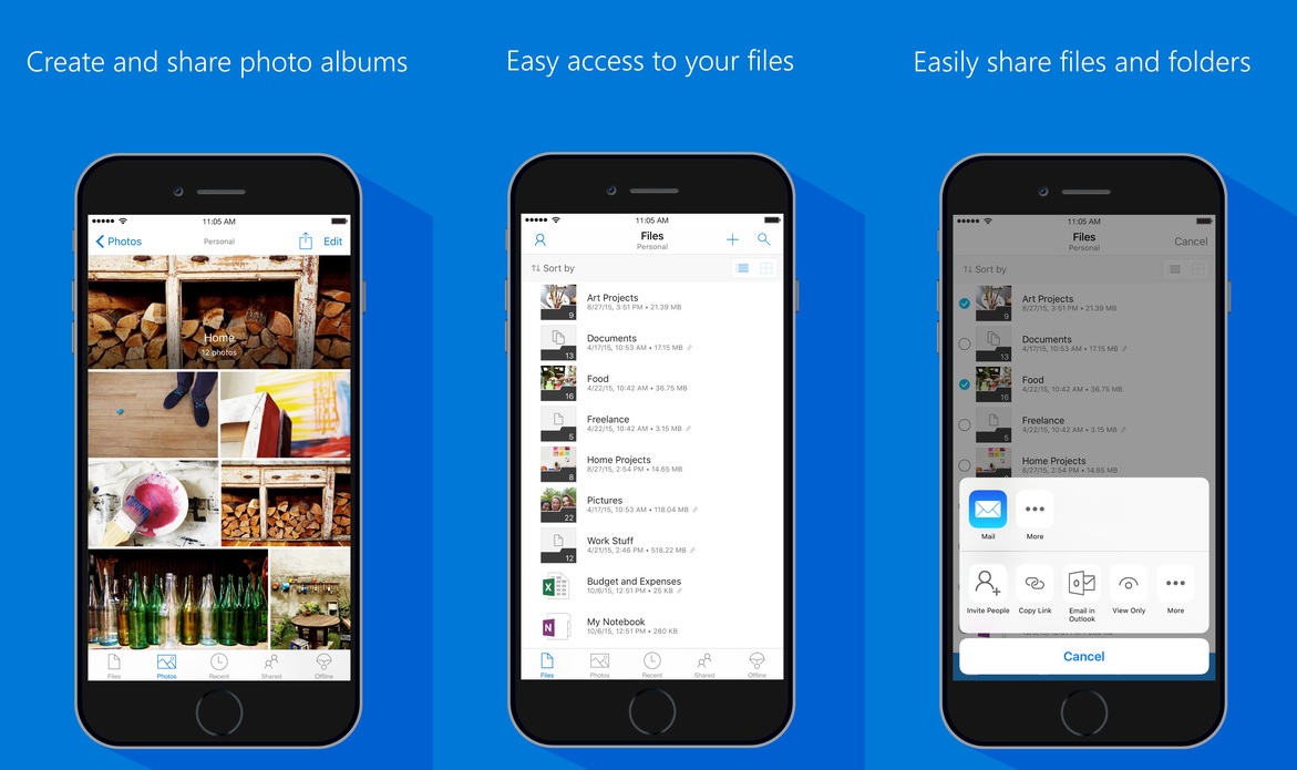 OneDrive iOS App Update