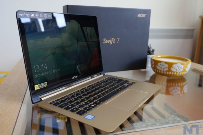 Acer Test du Acer Swift 7 : incroyablement mince, et toujours rapide