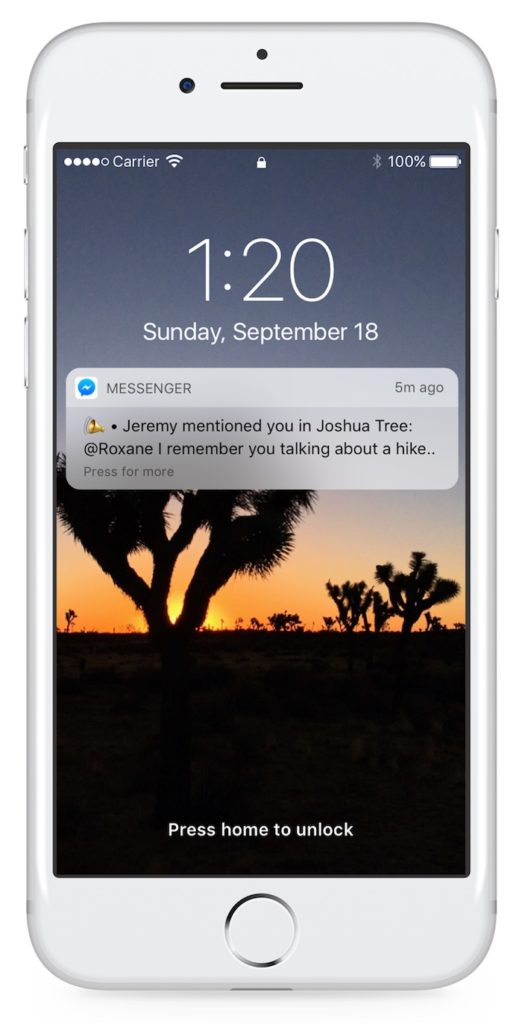 Facebook lance officiellement les réactions et les mentions dans Messenger 68 facebook reactions et mentions 6