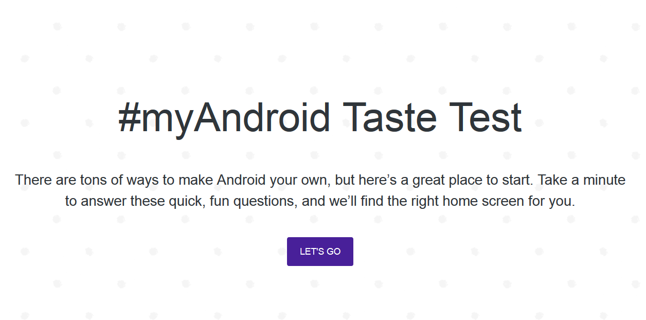 google introduces the fun myandroid taste test with personalization tools 513820 4
