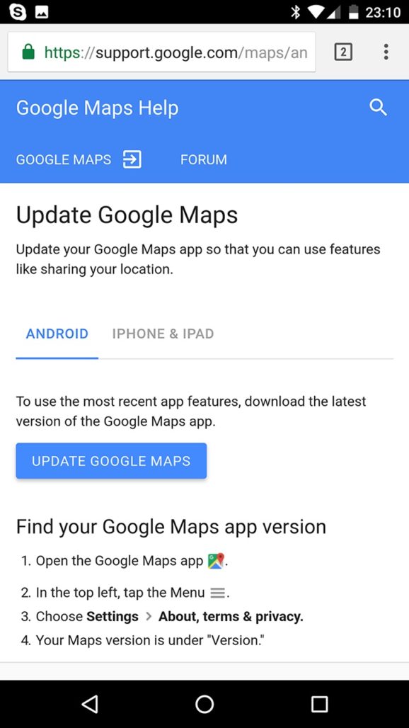 google supprime partage demplacement google lactiver google maps 2