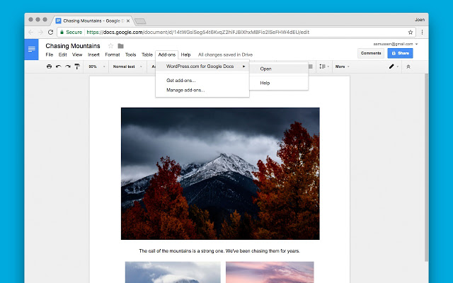 Cette extension WordPress offre un support à l'édition collaborative dans Google Docs 34 unnamed 2