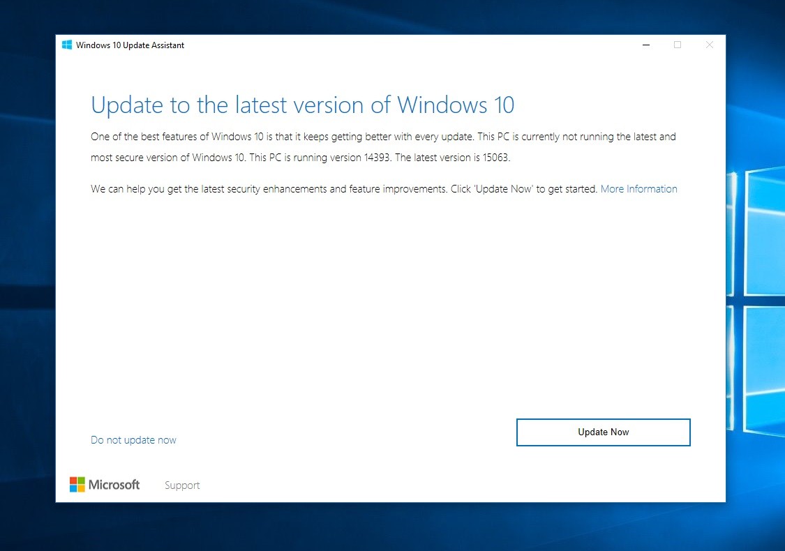 Une fuite de Windows 10 confirme que la build 15063 est la version RTM finale 50 windows 10 creators update assistant mise a jour