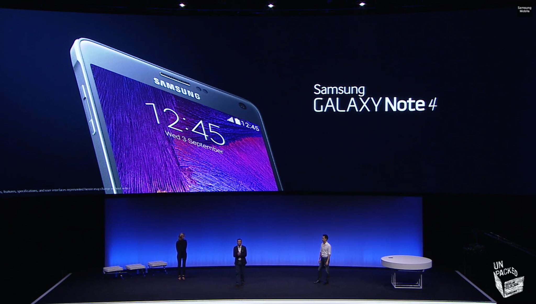 Samsung Galaxy Note 4 IFA 2014 Unpacked