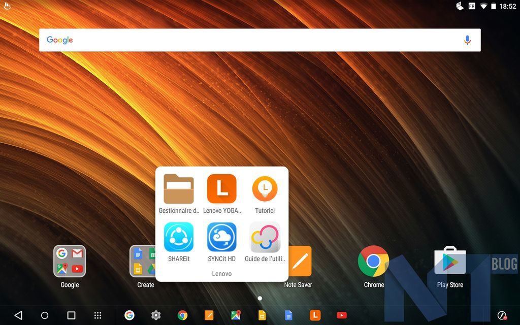 Test du Lenovo Yoga Book : une tablette Android spéciale 40 Screenshot 20170329 185250