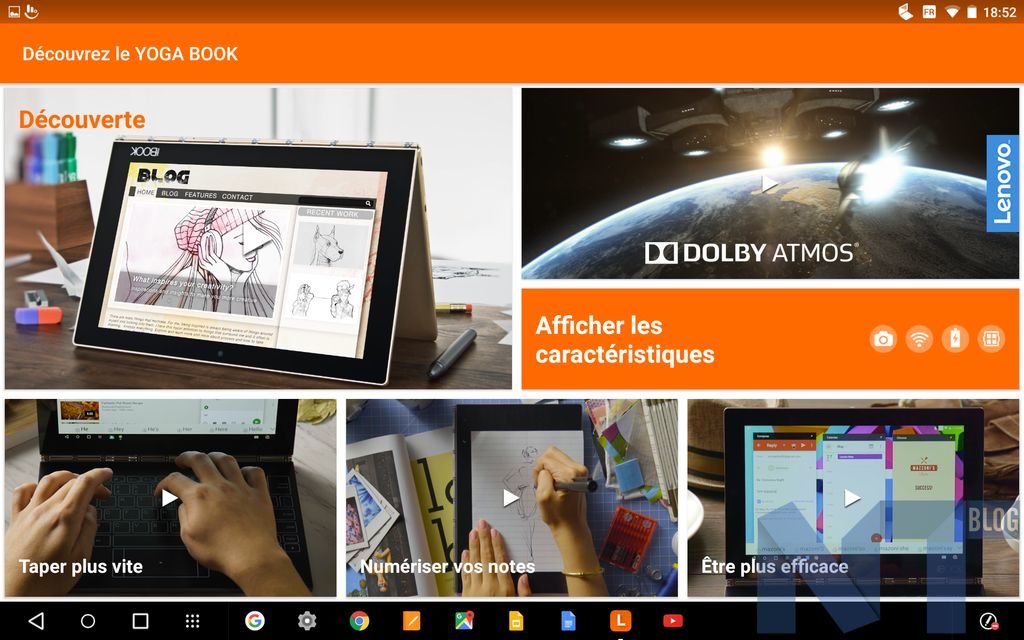 Test du Lenovo Yoga Book : une tablette Android spéciale 41 Screenshot 20170329 185255