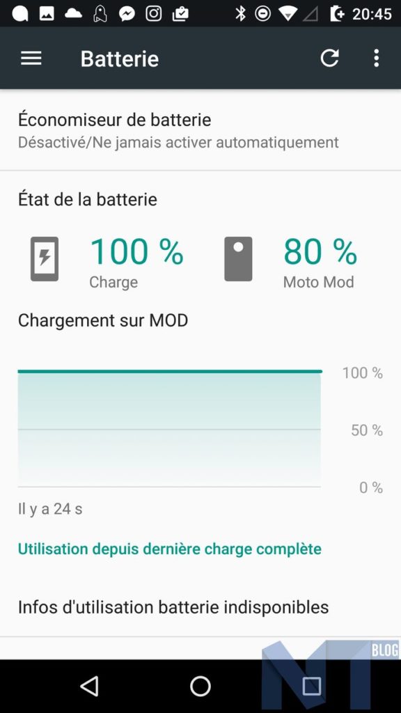 Test du Moto Z : de loin le meilleur smartphone modulaire 77 Screenshot 20170401 204544