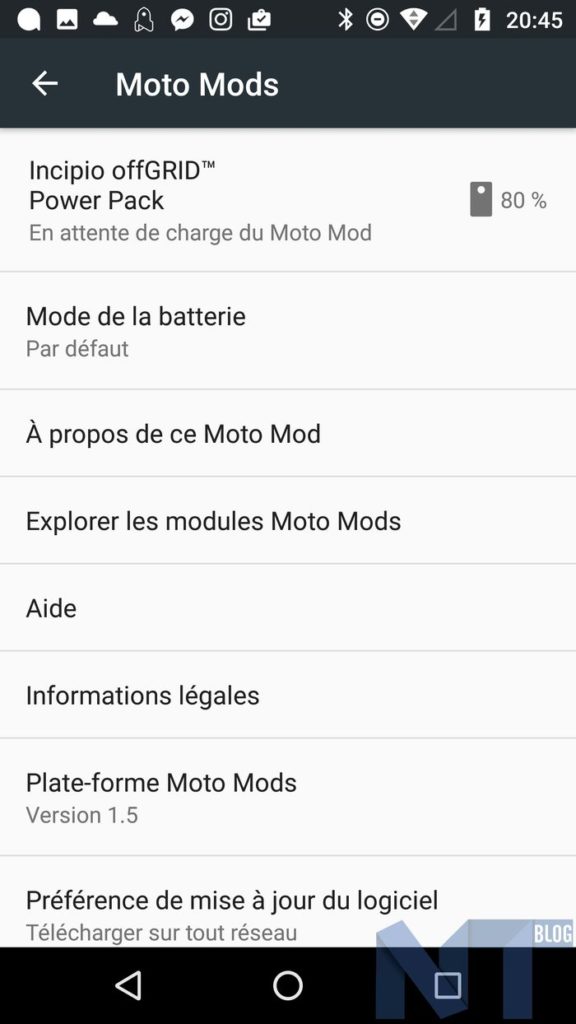 Test du Moto Z : de loin le meilleur smartphone modulaire 79 Screenshot 20170401 204600
