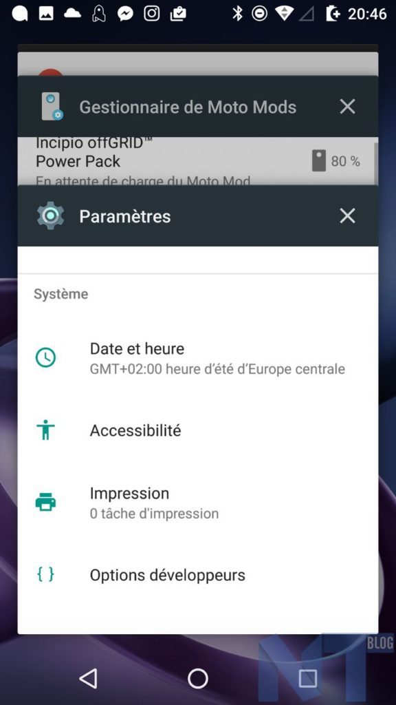 Test du Moto Z : de loin le meilleur smartphone modulaire 54 Screenshot 20170401 204650