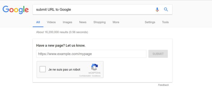 Google permet de soumettre des URL pour l’indexation plus facilement