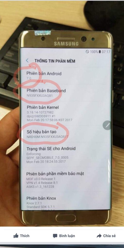 galaxy note 7 reconditionne batterie 3200 mah 3