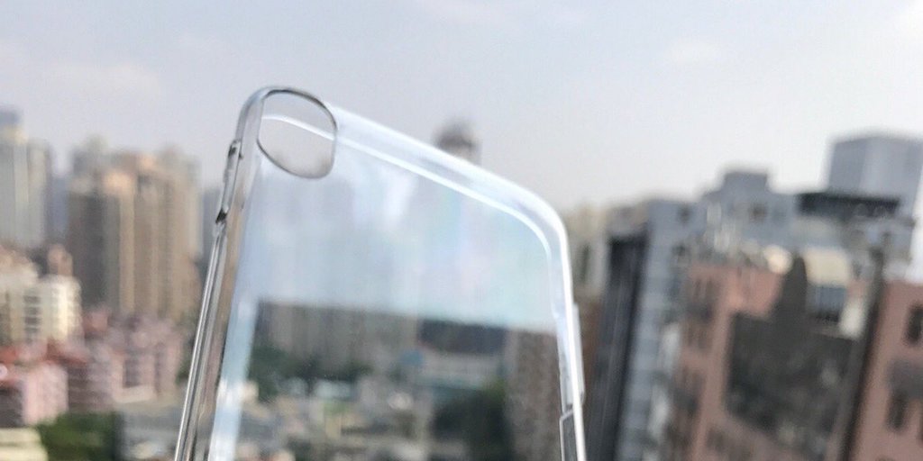 iphone 8 supposee coque montre configuration verticale double lentille copie