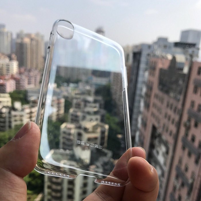 iphone 8 supposee coque montre configuration verticale double lentille