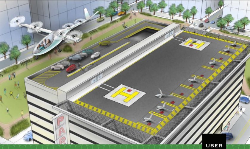 Uber prévoit de montrer ses taxis volants en 2020 61 uber elevate prevoit montrer taxis volants 2020