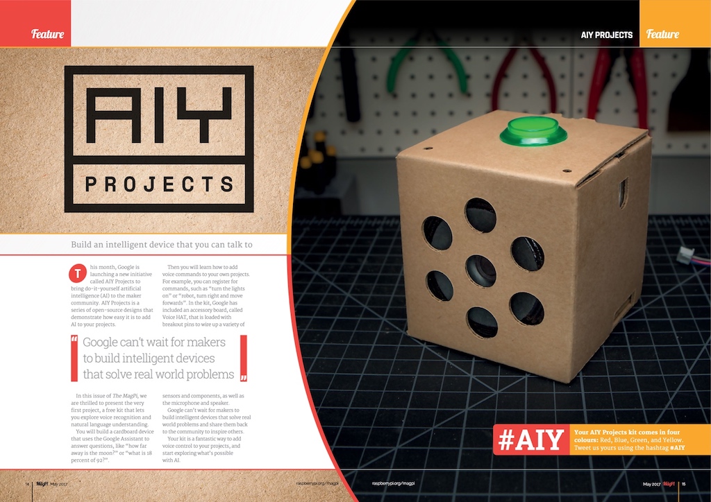 57 AIY Projects feature