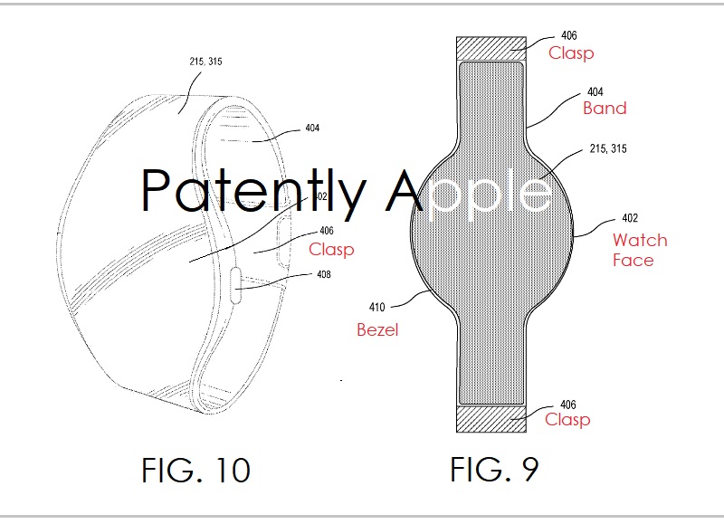 Ce brevet montre une Apple Watch radicalement différente avec un écran flexible 48 6a0120a5580826970c01b7c8f99e97970b 800wi
