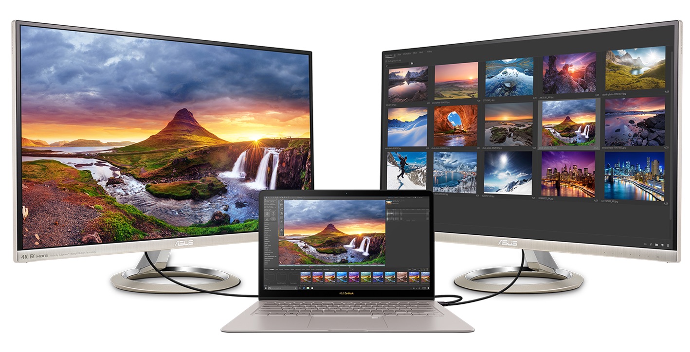 ASUS ZenBook 3 Deluxe : l'ordinateur portable le plus prestigieux au monde 47 ASUS ZenBook 3 Deluxe UX490 Thunderbolt TYPE C Dual 4K display