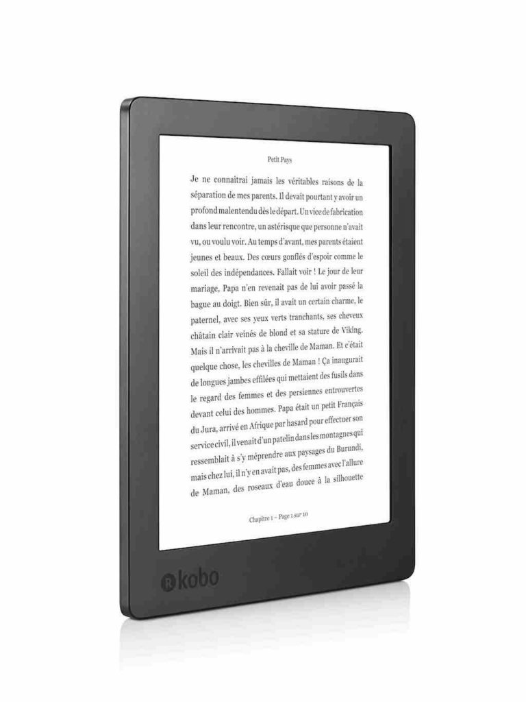 Kobo lance la Aura H2O, sa nouvelle liseuse qui résiste même dans le bain 53 AuraH2O 2017 FrontHero Reading
