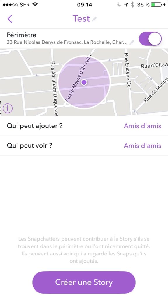 Snapchat lance ses Stories personnalisées dédiées à vos amis 56 IMG 3295