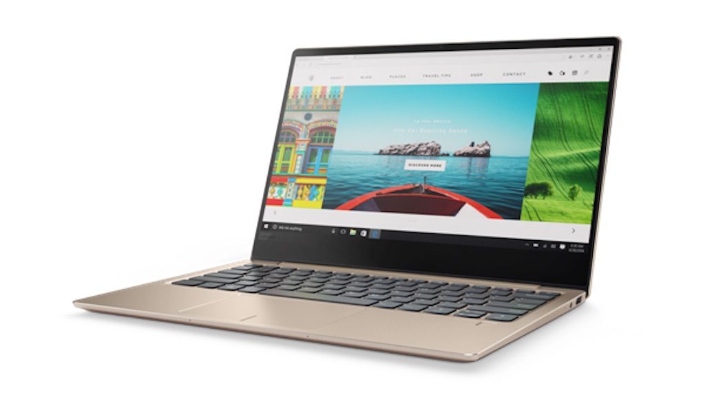 Lenovo lance ses ordinateurs portables IdeaPad colorés exécutant Windows 10 58 IdeaPad720S gold