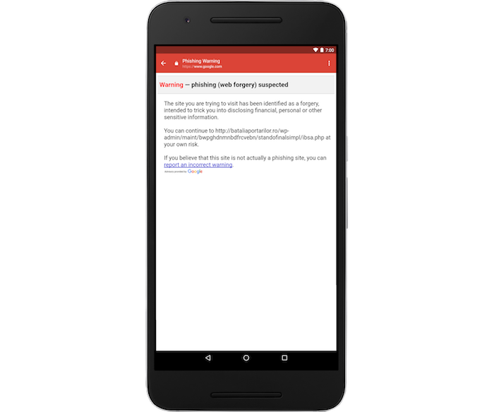 Safer Links in Gmail on Android