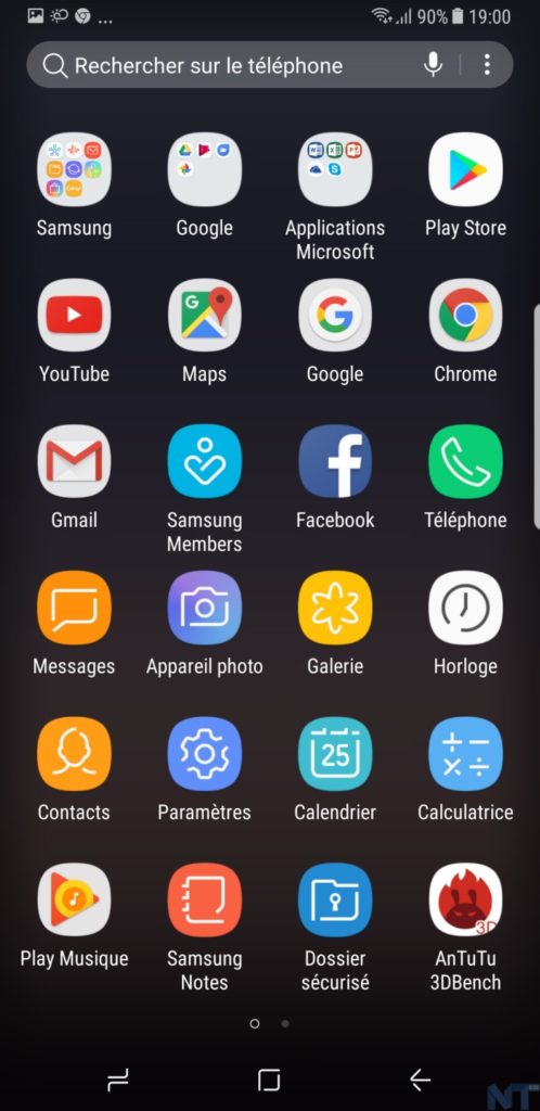 Test du Samsung Galaxy S8+ : le monstre de 2017 30 Screenshot 20170425 190018 blognt
