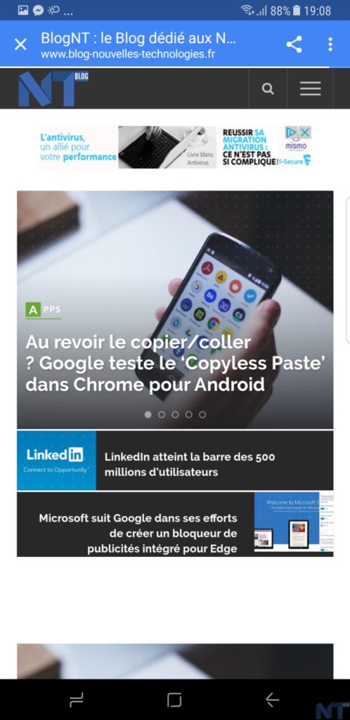 Test du Samsung Galaxy S8+ : le monstre de 2017 36 Screenshot 20170425 190814 blognt