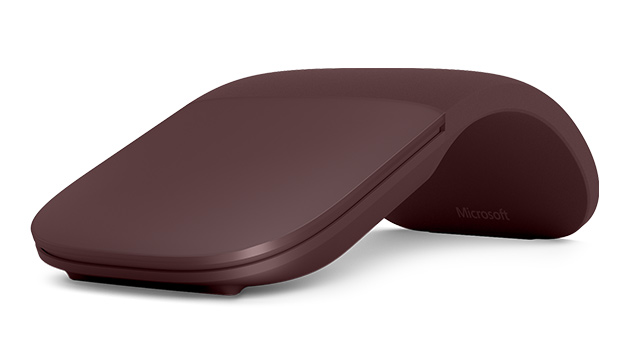Microsoft lance la souris Surface Arc Mouse en 3 coloris 49 Surface accessoryM 1 Hero MultiFeature PivotPanel color1 V2.png
